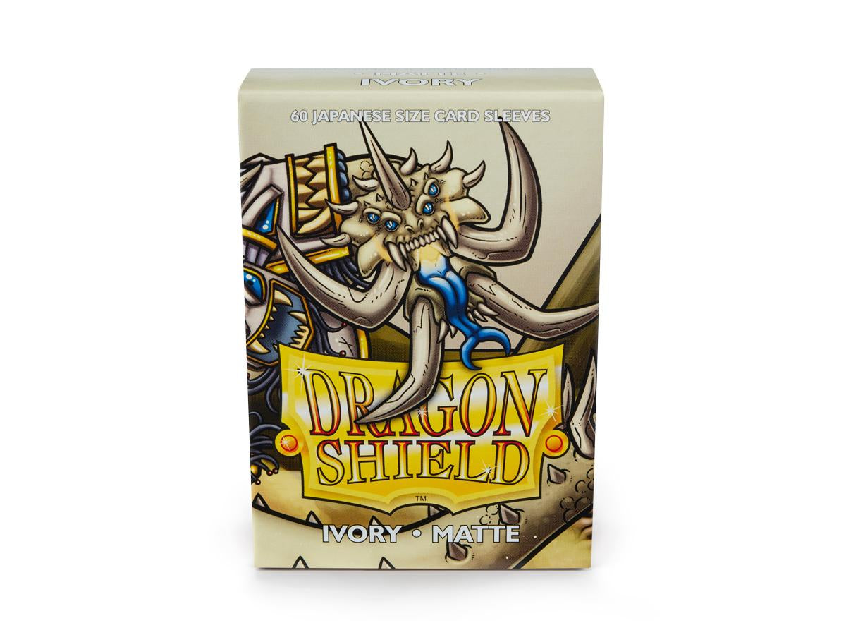 Dragon Shield: Japanese Size Sleeves – Matte – Ivory