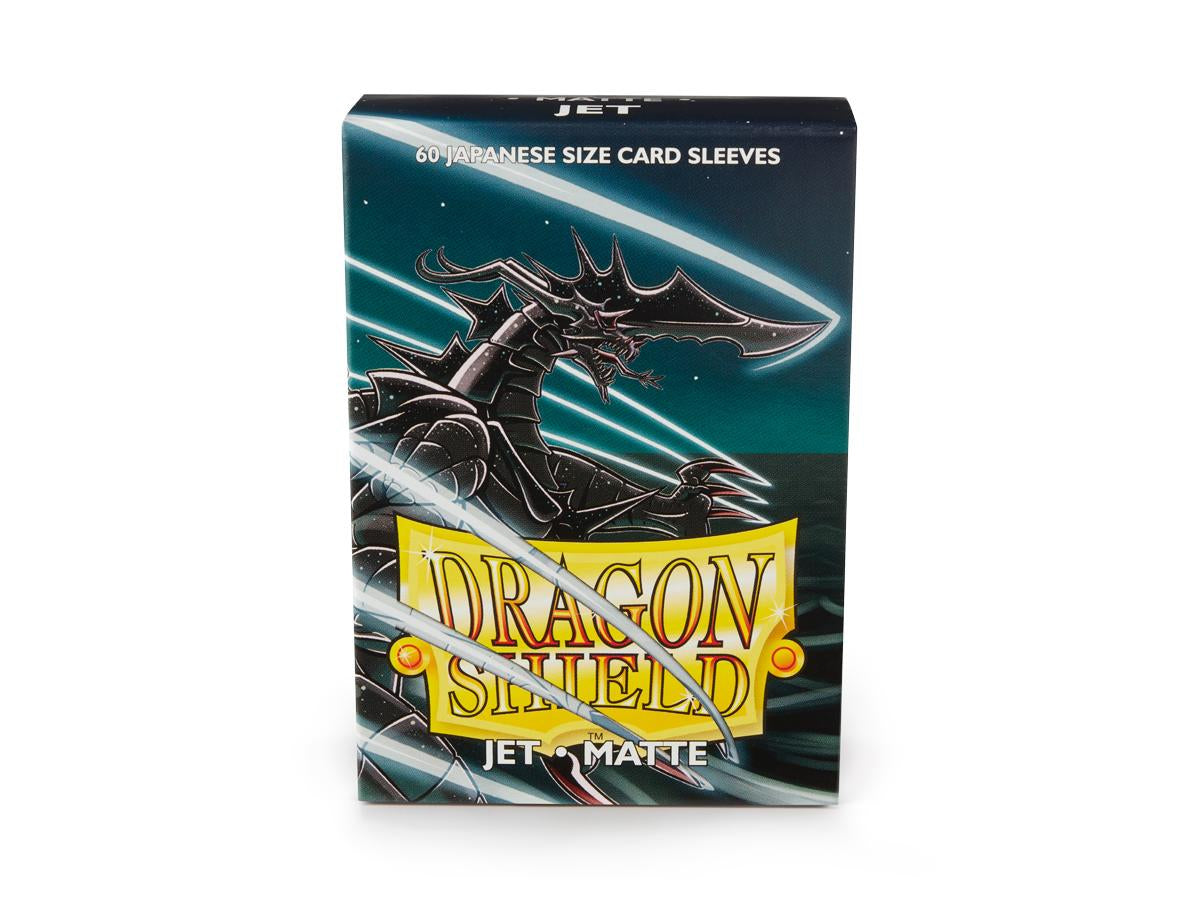 Dragon Shield: Japanese Size Sleeves – Matte – Jet