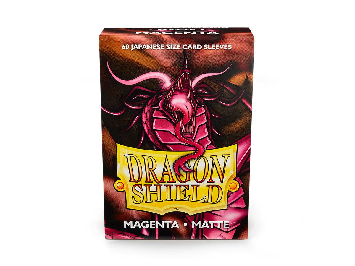 Dragon Shield: Japanese Size Sleeves – Matte – Magenta