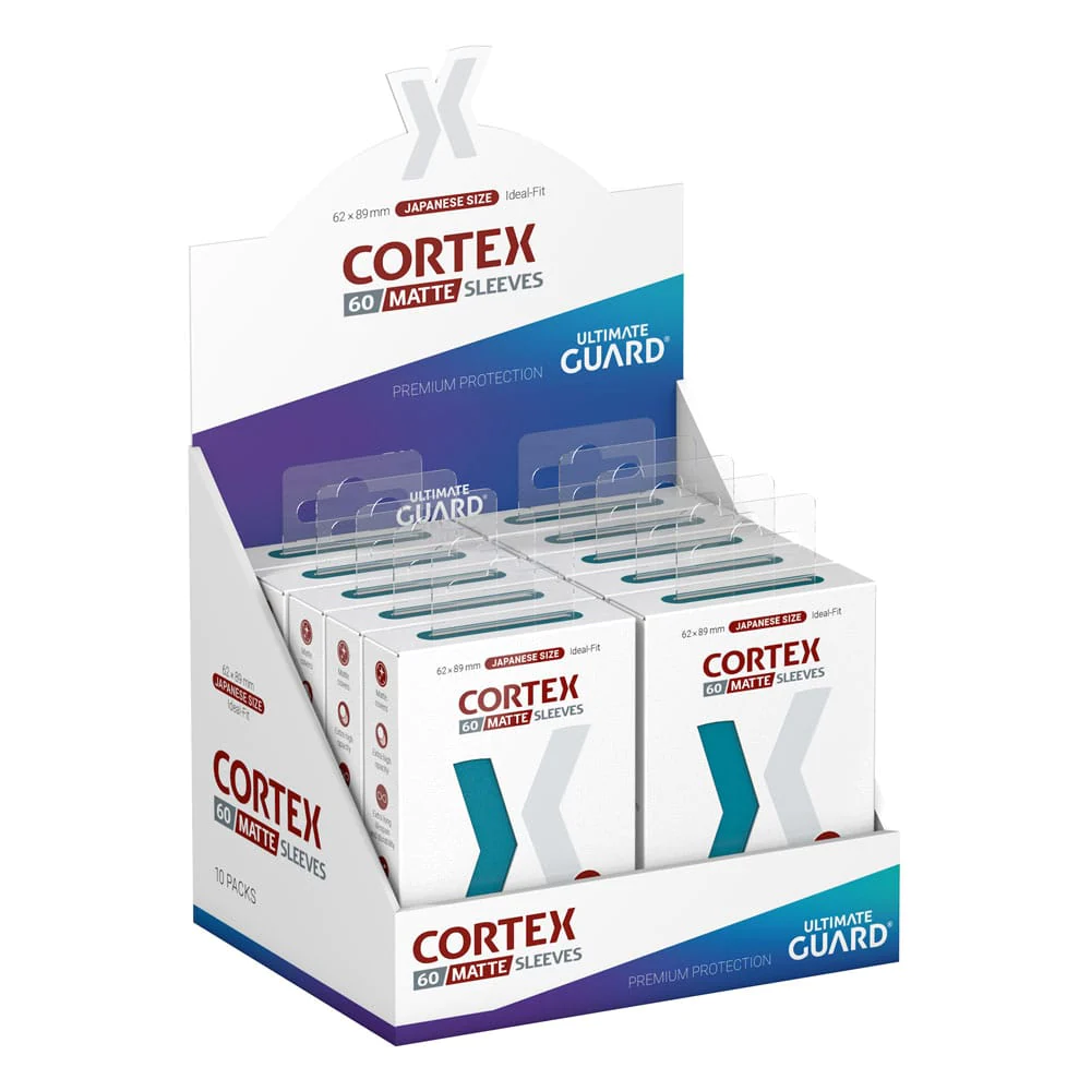 Ultimate Guard: Japanese Size Sleeves – Cortex Matte – Petrol