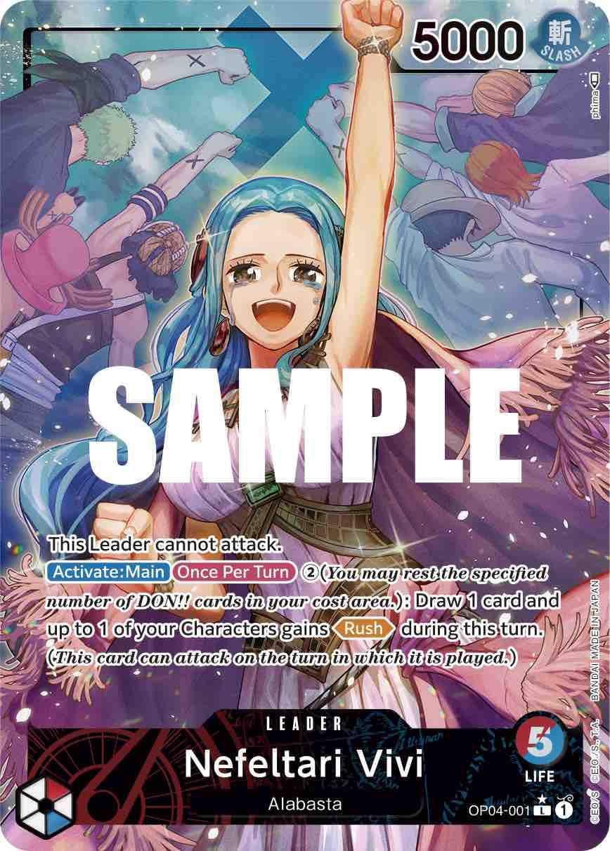 OP04-001A - Nefertari Vivi ( Alt Art )