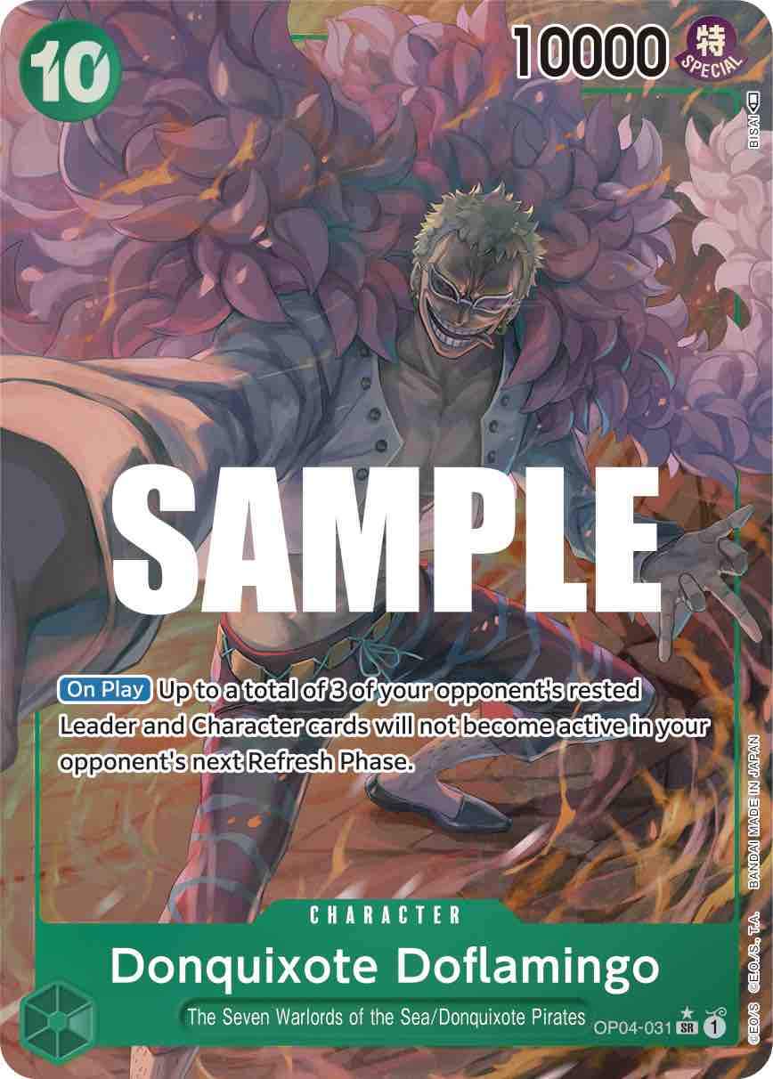 OP04-031A - Donquixote Doflamingo Alt Art SR