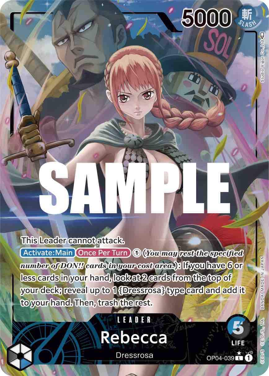 OP04-039A - Rebecca ( Alt Art )