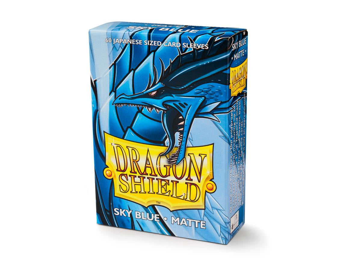 Dragon Shield: Japanese Size Sleeves – Matte – Sky Blue