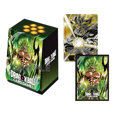 OFFICIAL CARD CASE & CARD SLEEVES SET 04 -BROLY-