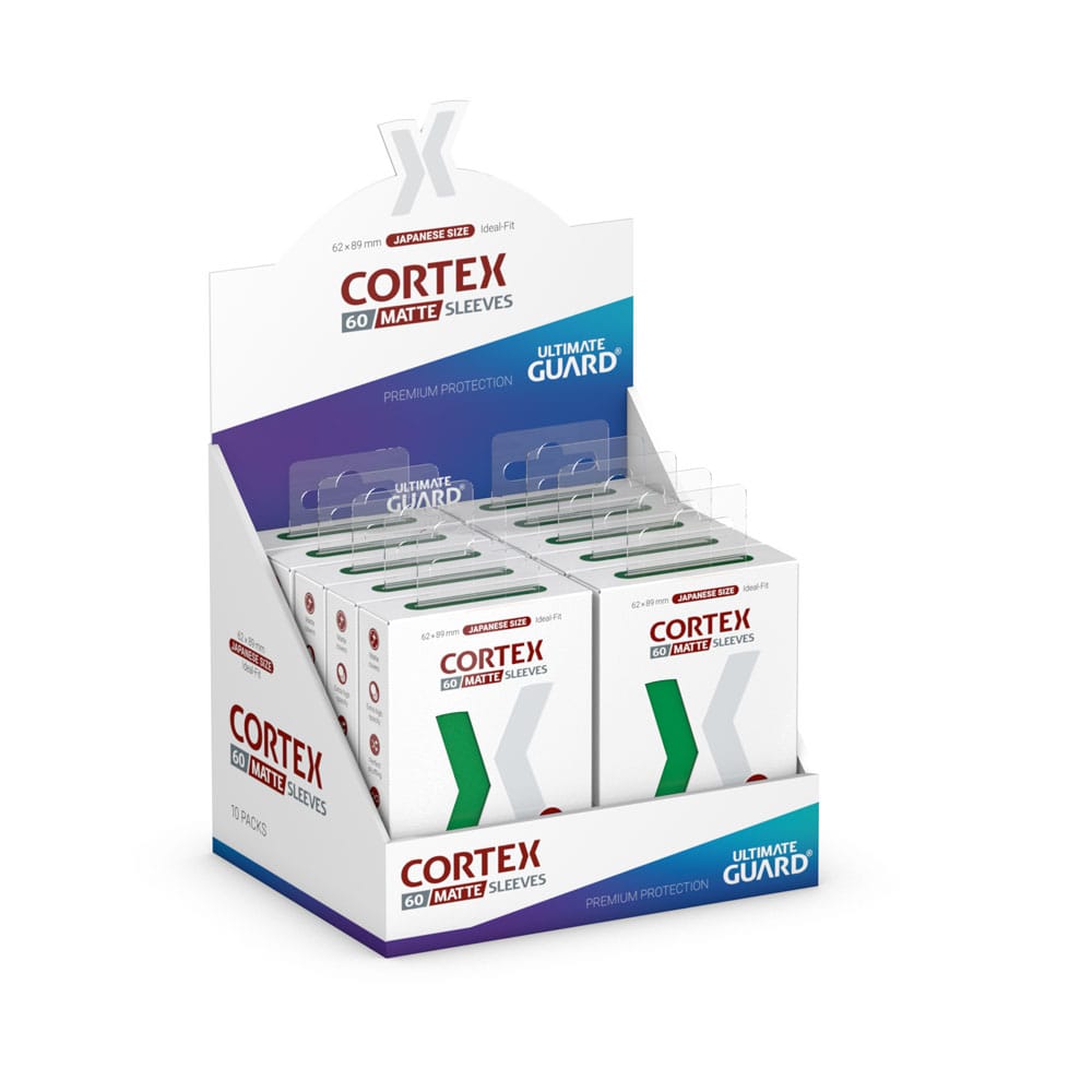 Ultimate Guard: Japanese Size Sleeves – Cortex Matte – Green