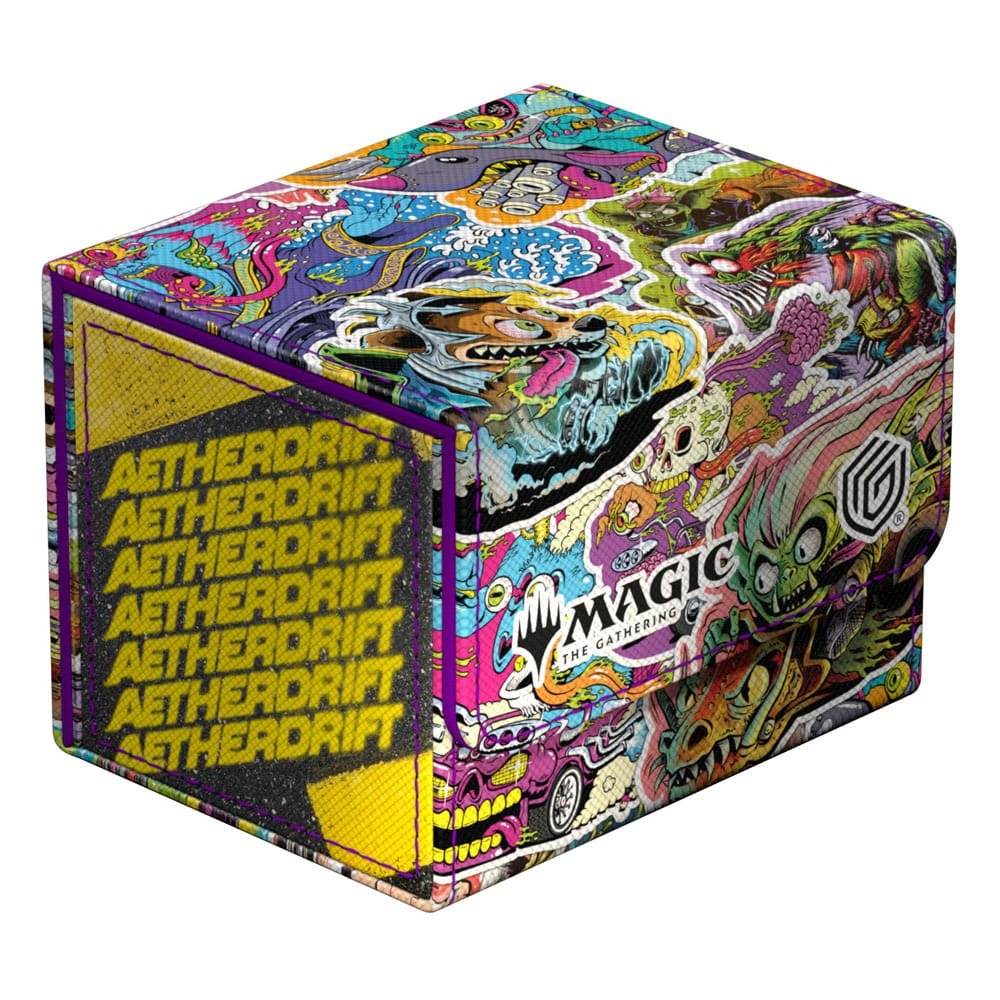 Ultimate Guard: Deck Box – XenoSkin Sidewinder 100+ – MTG: Aetherdrift – Revved-Up Racers