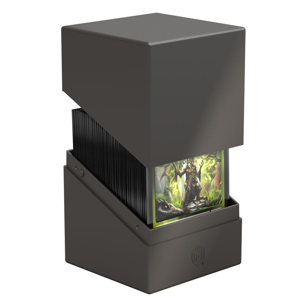 Ultimate Guard: Deck Box – Boulder 100+ – Solid Grey