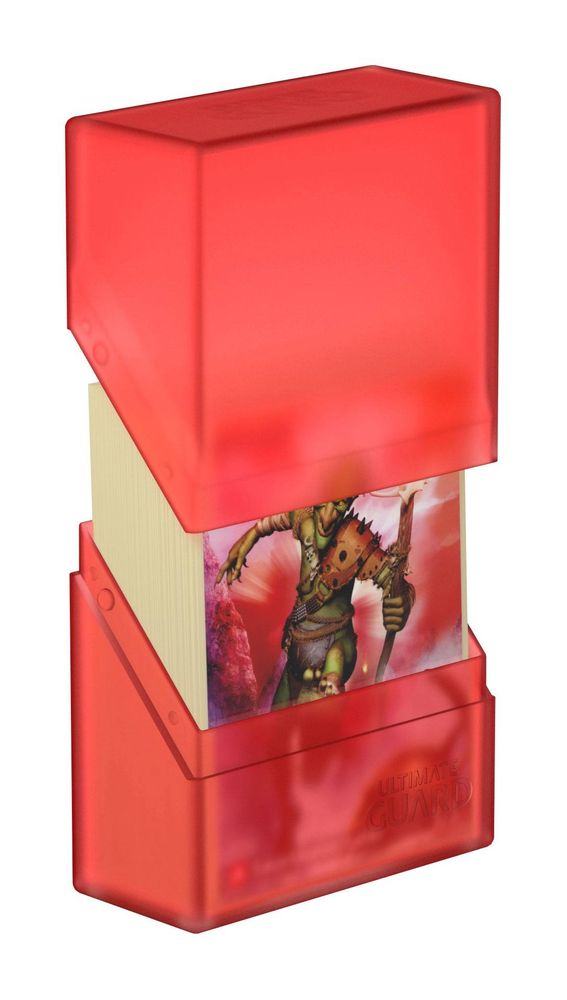 Ultimate Guard: Deck Box – Boulder 40+ – Ruby