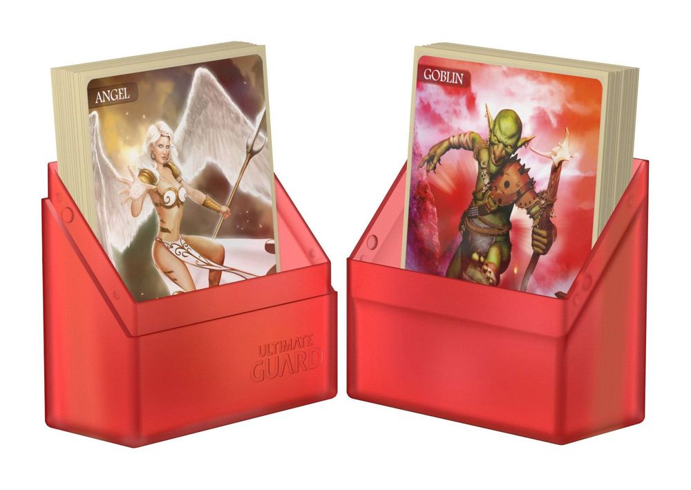 Ultimate Guard: Deck Box – Boulder 40+ – Ruby