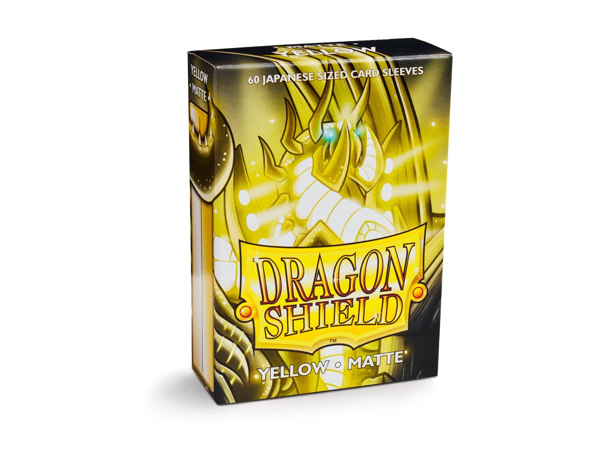 Dragon Shield: Japanese Size Sleeves – Matte – Yellow