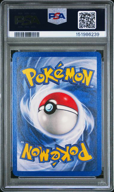 2000 POKEMON GYM HEROES #12 ROCKET'S MOLTRES HOLO PSA 8