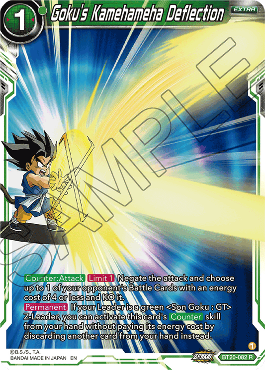 BT20-082 - Goku's Kamehameha Deflection