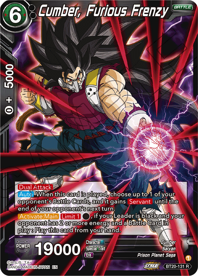 BT20-131 - Cumber, Furious Frenzy