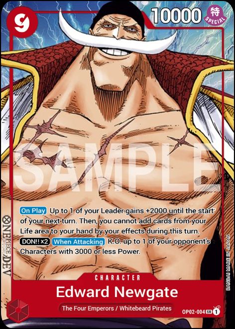 OP02-004A - Edward Newgate Alt Art SR