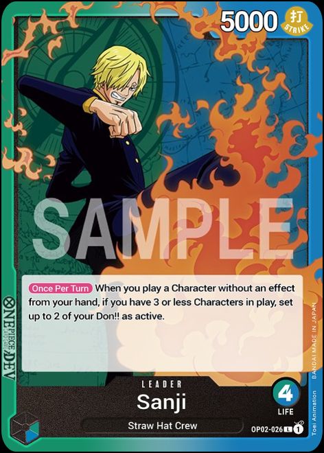 OP02-026 -  Sanji