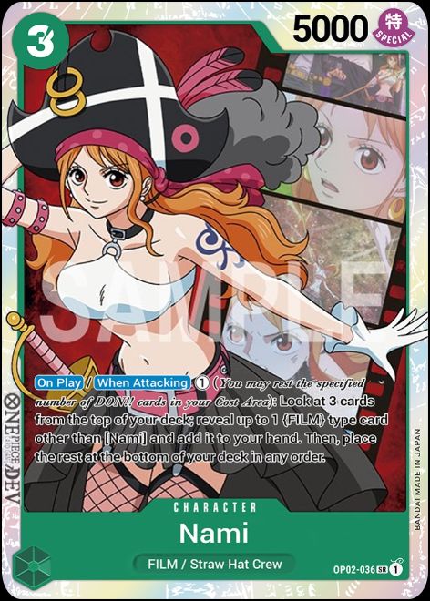OP02-036 -  Nami SR