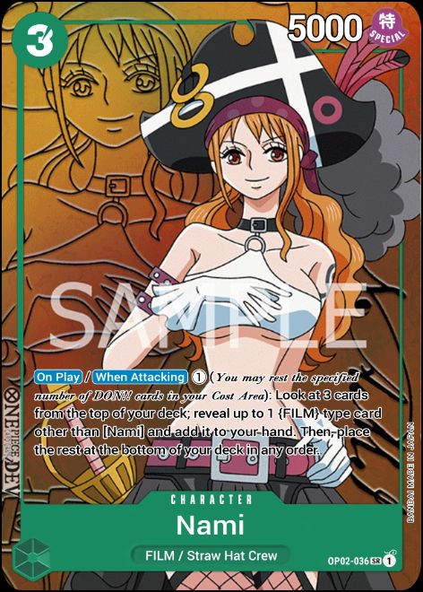 OP02-036A -  Nami Alt Art SR