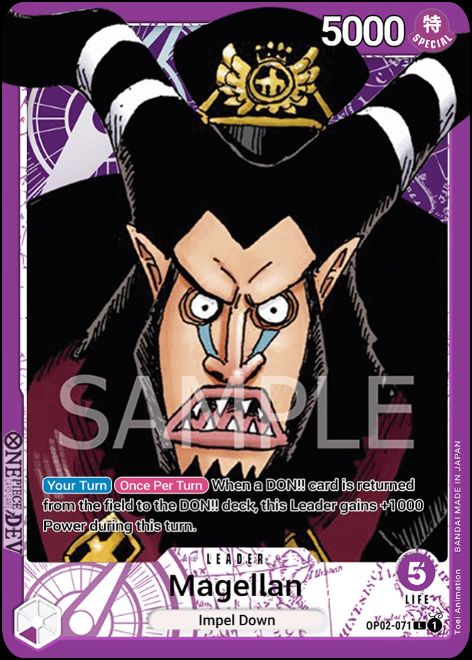 OP02-071A - Magellan (Alt Art)