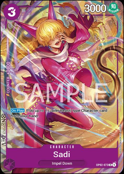 OP02-073A - Sadi (Alt Art)