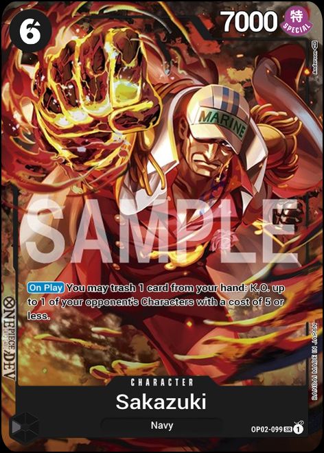 OP02-099A - Sakazuki Alt Art SR