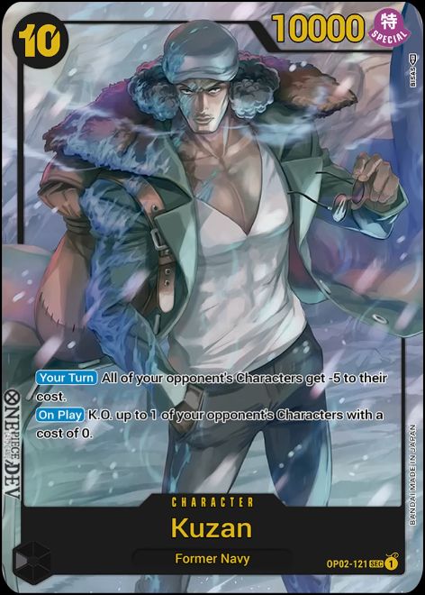 OP02-121A - Kuzan Alt Art SEC