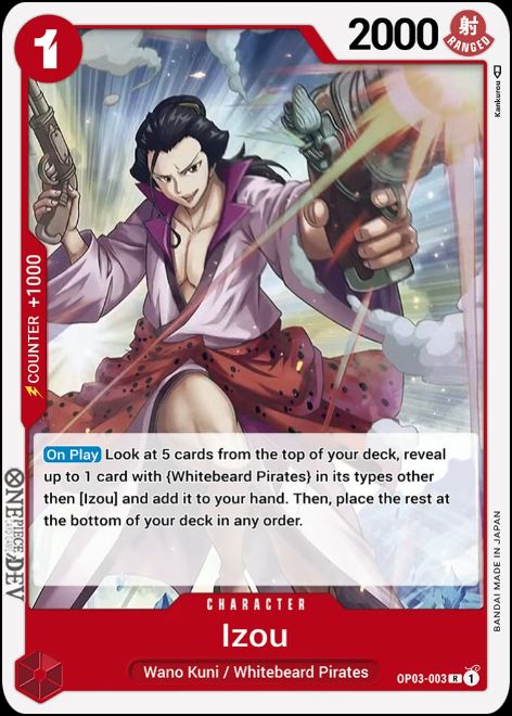 One Piece 03 - Pillars of Strength Blacklist Cards and Collectables One Piece 03 - Pillars of Strength Blacklist Cards and Collectables