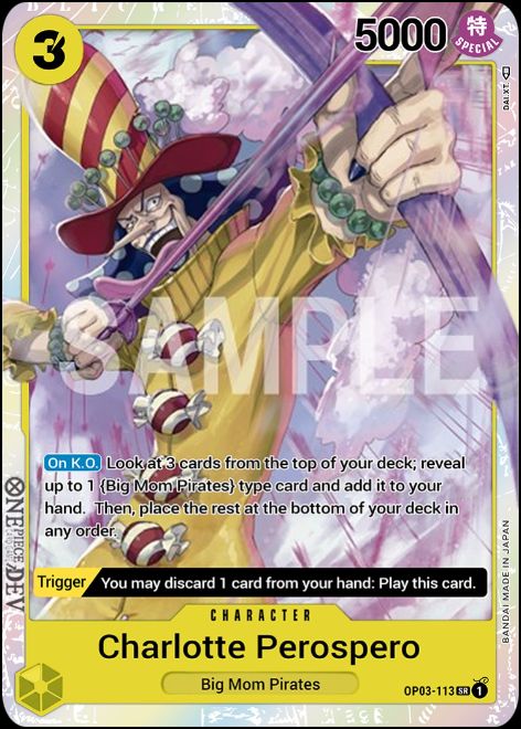 OP03-113 - Charlotte Perospero SR