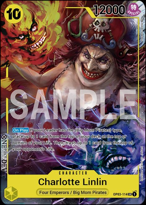 OP03-114A - Charlotte Linlin Alt Art SR